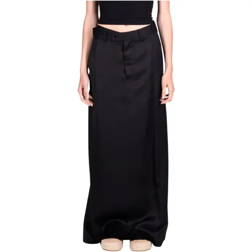 Viscose Skirts Collection , female, Sizes: S, XS - MM6 Maison Margiela - Modalova