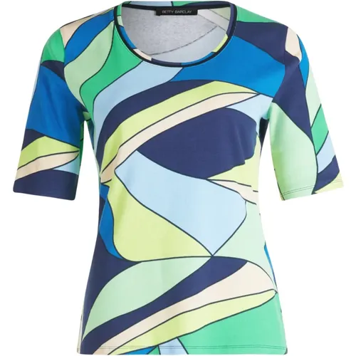 Basic Shirt mit Rippenstruktur , Damen, Größe: 3XL - Betty Barclay - Modalova