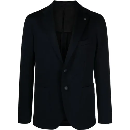Wool Blend Jacket , male, Sizes: L, XL, 2XL - Tagliatore - Modalova