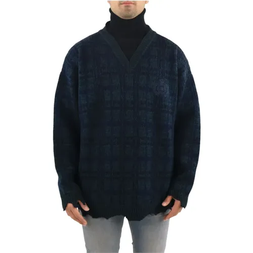 Layered Turtleneck Sweater , male, Sizes: S - Balenciaga - Modalova