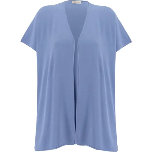 Women`s Clothing Shirts Ss23 , female, Sizes: M - Le Tricot Perugia - Modalova