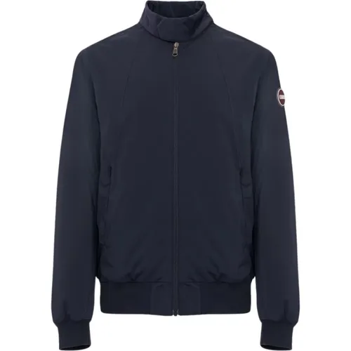 Blaue Aw22 Herren Bomberjacke , Herren, Größe: L - Colmar - Modalova