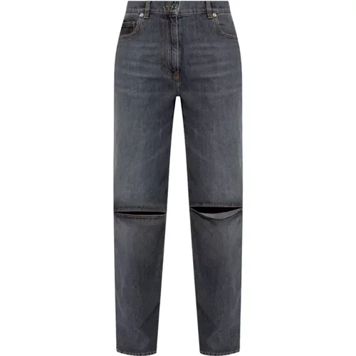 Bootcut Jeans mit Rissen , Damen, Größe: 2XS - JW Anderson - Modalova