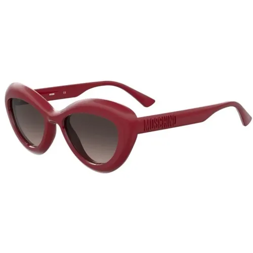 Stylische Sonnenbrille für Frauen , unisex, Größe: 55 MM - Moschino - Modalova