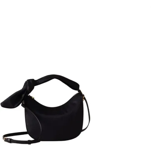 Schwarze Mini Luna Handtasche - Borbonese - Modalova