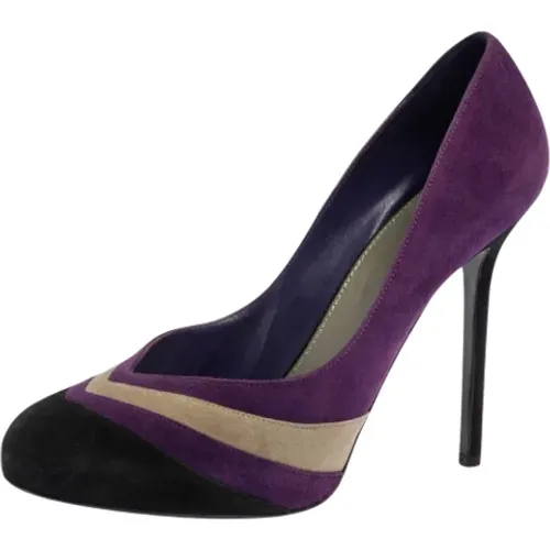 Pre-owned Wildleder heels , Damen, Größe: 39 1/2 EU - Sergio Rossi Pre-owned - Modalova