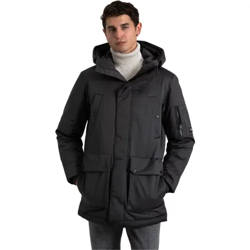 Stylische Parka mit Polyester-Baumwoll-Mix , Herren, Größe: XL - Marc O'Polo - Modalova