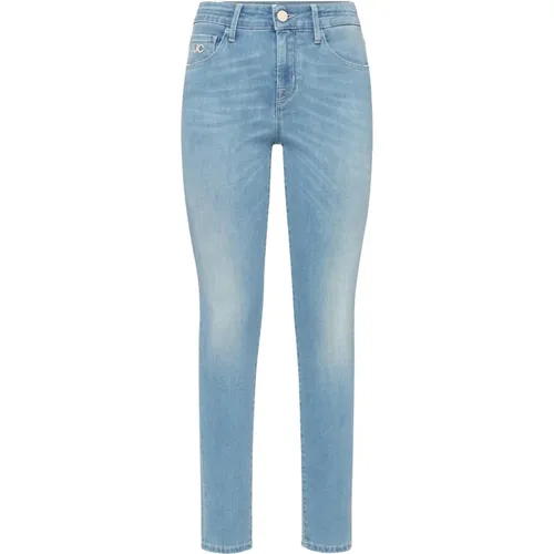 Slim-Fit Jeans with Bleached Denim and Sand Surface , female, Sizes: W29, W26, W28, W30 - Jacob Cohën - Modalova