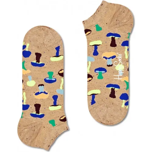 Pilz Niedrige Socken , unisex, Größe: M - Happy Socks - Modalova