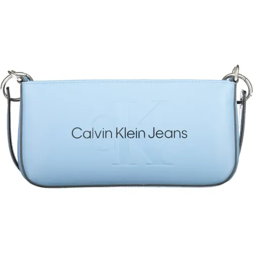 Blau Umhängetasche mit Reißverschluss - Calvin Klein - Modalova