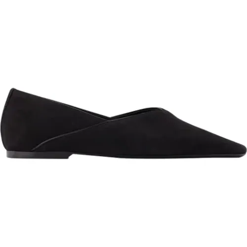 Leder flats , Damen, Größe: 37 EU - TotêMe - Modalova