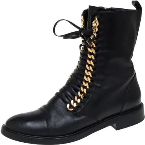Pre-owned Leder boots - Casadei Pre-owned - Modalova