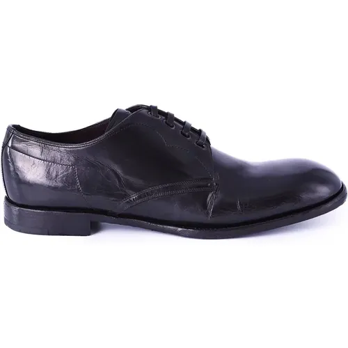 Men Michelangelo Derby Shoe , male, Sizes: 9 1/2 UK, 7 UK - Dolce & Gabbana - Modalova