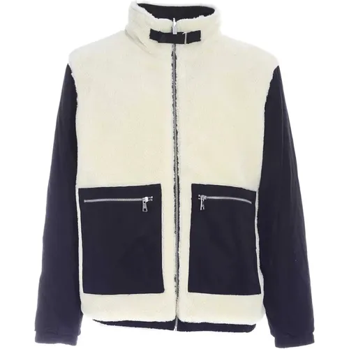 Reversible Teddy Tecnical Jacket , male, Sizes: 2XL, M, XL - Karl Lagerfeld - Modalova