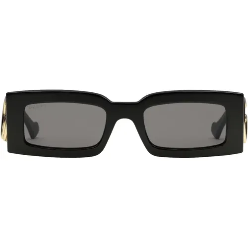 Square Acetate Frame Female Sunglasses , female, Sizes: 53 MM - Gucci - Modalova