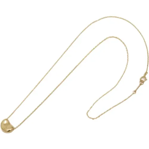 Pre-owned Gold necklaces , female, Sizes: ONE SIZE - Tiffany & Co. Pre-owned - Modalova