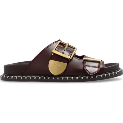 ‘Rebecca’ slides , Damen, Größe: 36 EU - Chloé - Modalova