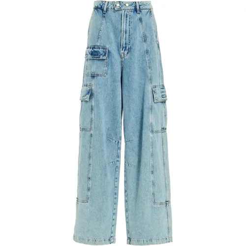 Frozen Cargo Jeans , female, Sizes: W26, W28 - Essentiel Antwerp - Modalova