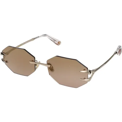 Stylische Sonnenbrille Src005 , Damen, Größe: 59 MM - Roberto Cavalli - Modalova