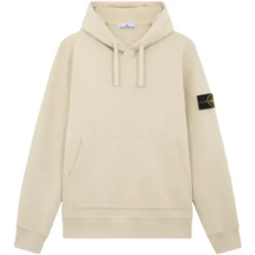 Hooded Cotton Sweatshirt with Front Pocket , male, Sizes: M, XL, S - Stone Island - Modalova