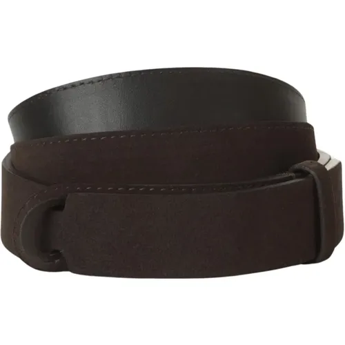 Suede Belt , male, Sizes: ONE SIZE - Orciani - Modalova