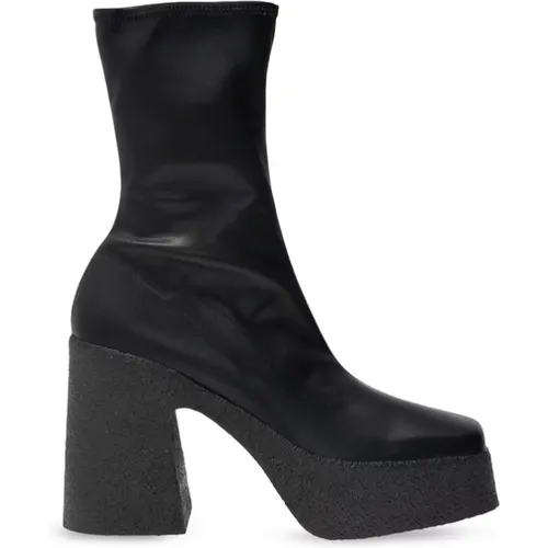 Chunky Ankle Boots , female, Sizes: 5 1/2 UK, 6 UK, 7 1/2 UK, 5 UK, 6 1/2 UK - Stella Mccartney - Modalova