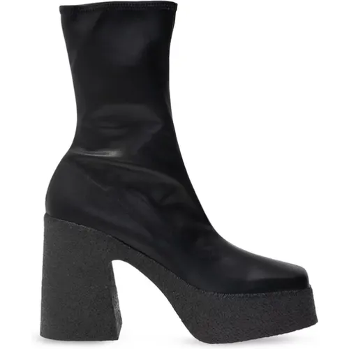 Chunky Ankle Boots , female, Sizes: 6 UK, 4 UK, 3 1/2 UK, 4 1/2 UK, 7 1/2 UK, 5 UK, 7 UK, 6 1/2 UK - Stella Mccartney - Modalova