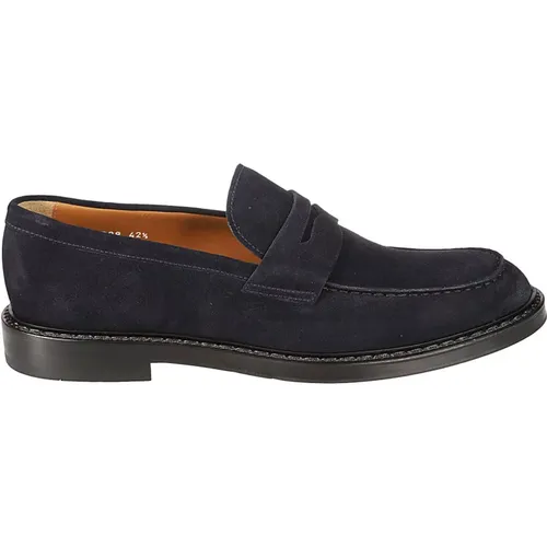 Klassische Penny Loafers für Herren , Herren, Größe: 40 EU - Doucal's - Modalova