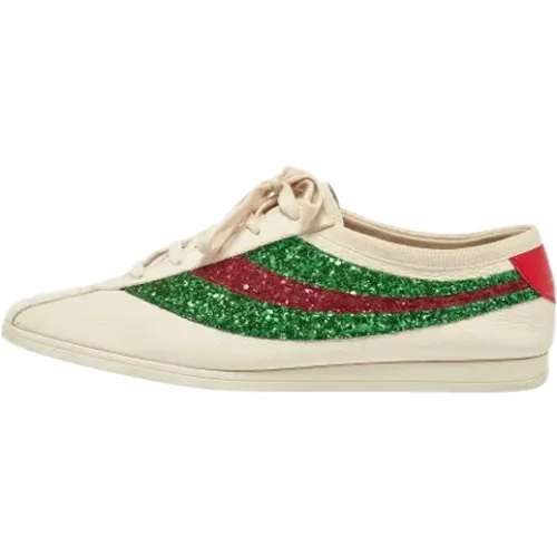 Pre-owned Leder sneakers - Gucci Vintage - Modalova