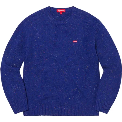 Limitierte Auflage Speckle Sweater Royal , Herren, Größe: L - Supreme - Modalova