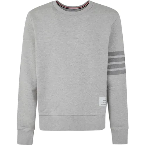Classic Loopback Sweatshirt with 4 Bar Stripe , male, Sizes: 2XL, S, XL, L, M - Thom Browne - Modalova