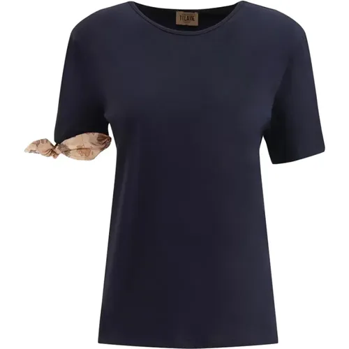 Blau T-Shirt und Polo Set , Damen, Größe: S - Alviero Martini 1a Classe - Modalova