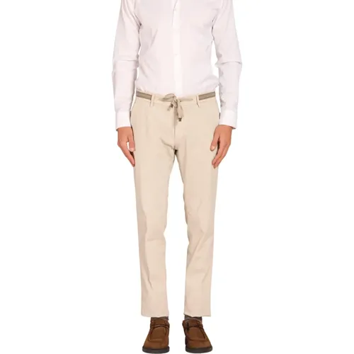 Flex Herren Chino Hose Ice , Herren, Größe: L - Mason's - Modalova