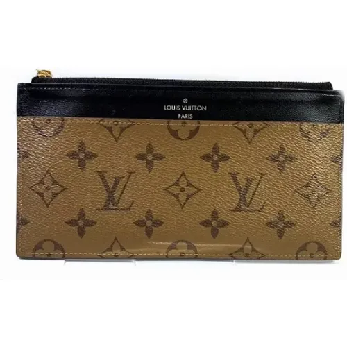 Pre-owned Canvas wallets , male, Sizes: ONE SIZE - Louis Vuitton Vintage - Modalova