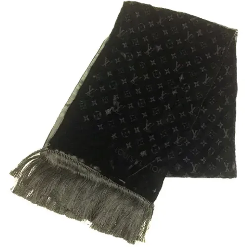Pre-owned Velvet scarves , female, Sizes: ONE SIZE - Louis Vuitton Vintage - Modalova