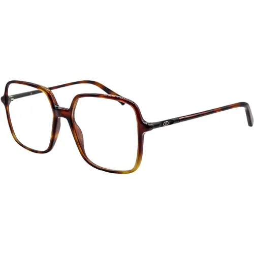 Braun/Havanna Optische Brille Stilvolles Must-Have,Rosa Optischer Rahmen Stilvolles Must-Have - Dior - Modalova