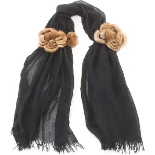 Pre-owned Silk scarves , female, Sizes: ONE SIZE - Fendi Vintage - Modalova