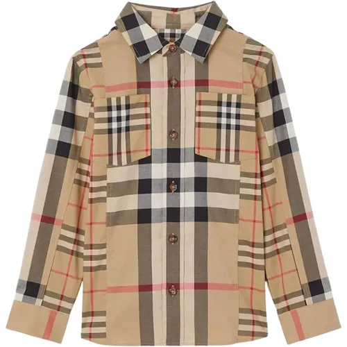 Vintage Check Baumwollhemd Burberry - Burberry - Modalova