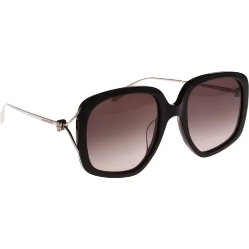 Ikonoische Sonnenbrille mit Verlaufsgläsern , Damen, Größe: 54 MM - alexander mcqueen - Modalova