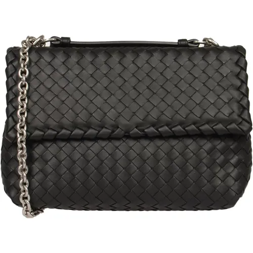 Luxury Leather Shoulder Bag , female, Sizes: ONE SIZE - Bottega Veneta - Modalova