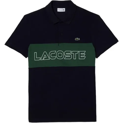 Colorblock Polo Shirt for Men , male, Sizes: S, XL, M, L - Lacoste - Modalova