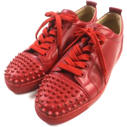 Pre-owned Leder sneakers , Herren, Größe: 43 EU - Christian Louboutin Pre-owned - Modalova