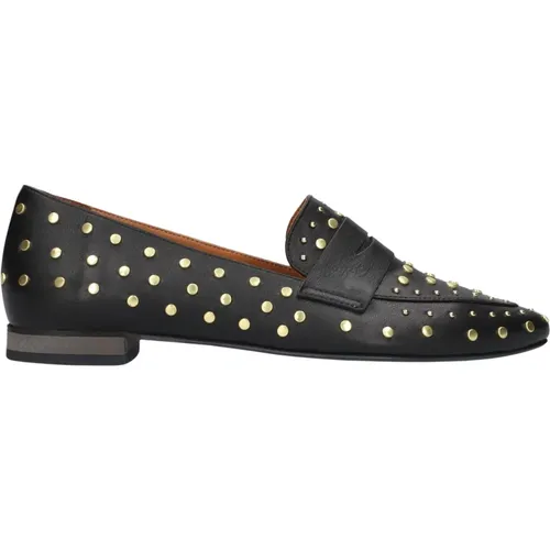 Eleganter Loafer mit Goldnieten - Notre-v - Modalova