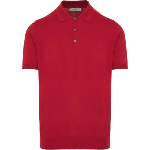 Classic Cotton Polo Shirt Made in Italy , male, Sizes: 4XL - Canali - Modalova