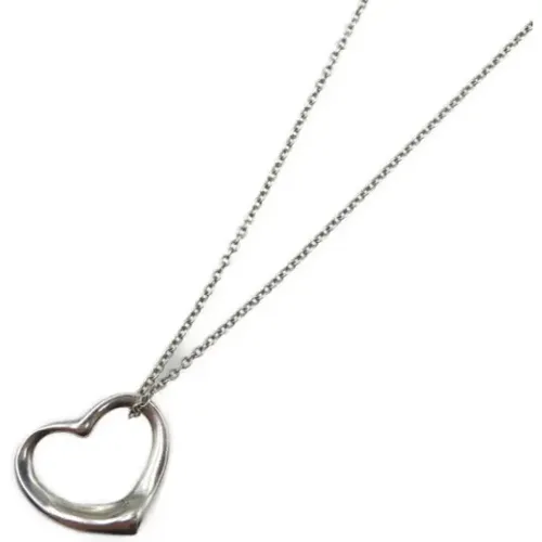Pre-owned Silver necklaces , female, Sizes: ONE SIZE - Tiffany & Co. Pre-owned - Modalova