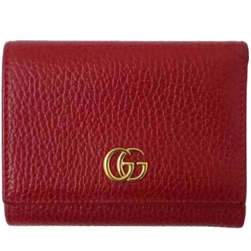 Pre-owned Gucci leather wallet , female, Sizes: ONE SIZE - Gucci Vintage - Modalova