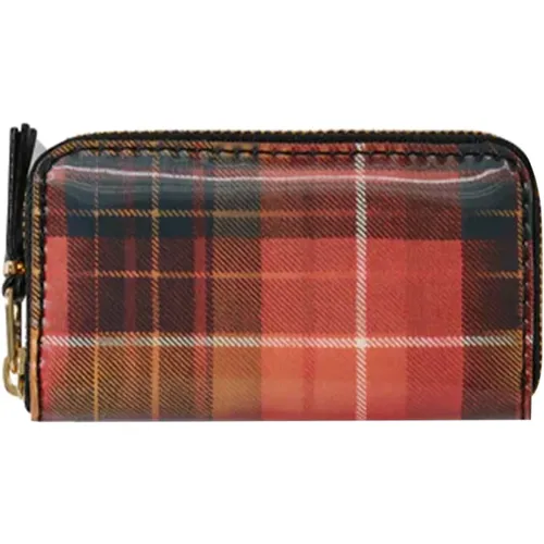 Tartan Wallet , male, Sizes: ONE SIZE - Comme des Garçons - Modalova