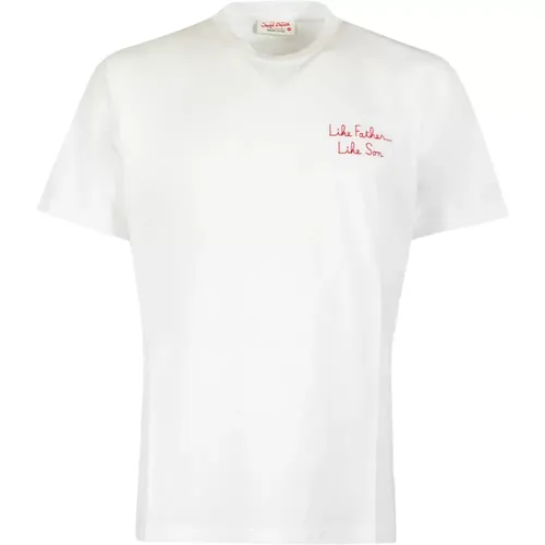 Iconic Man T-shirt with Bold Prints , male, Sizes: S, L, XL - MC2 Saint Barth - Modalova
