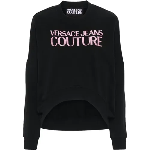 Womens Clothing Sweatshirts Ss24 , female, Sizes: L, M, S, XS, 2XS - Versace Jeans Couture - Modalova