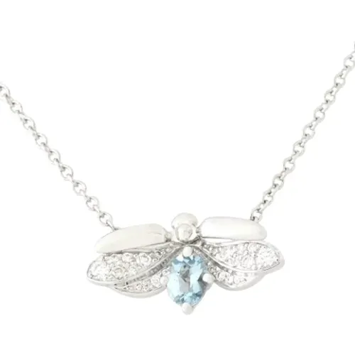 Pre-owned Platinum necklaces , female, Sizes: ONE SIZE - Tiffany & Co. Pre-owned - Modalova